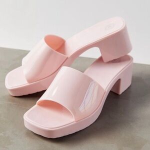 UO Jelly Mule Sandals